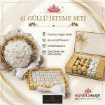 Mynil Concept Gold Serisi – 41 Güllü İstemeye Geldik Seti Beyaz