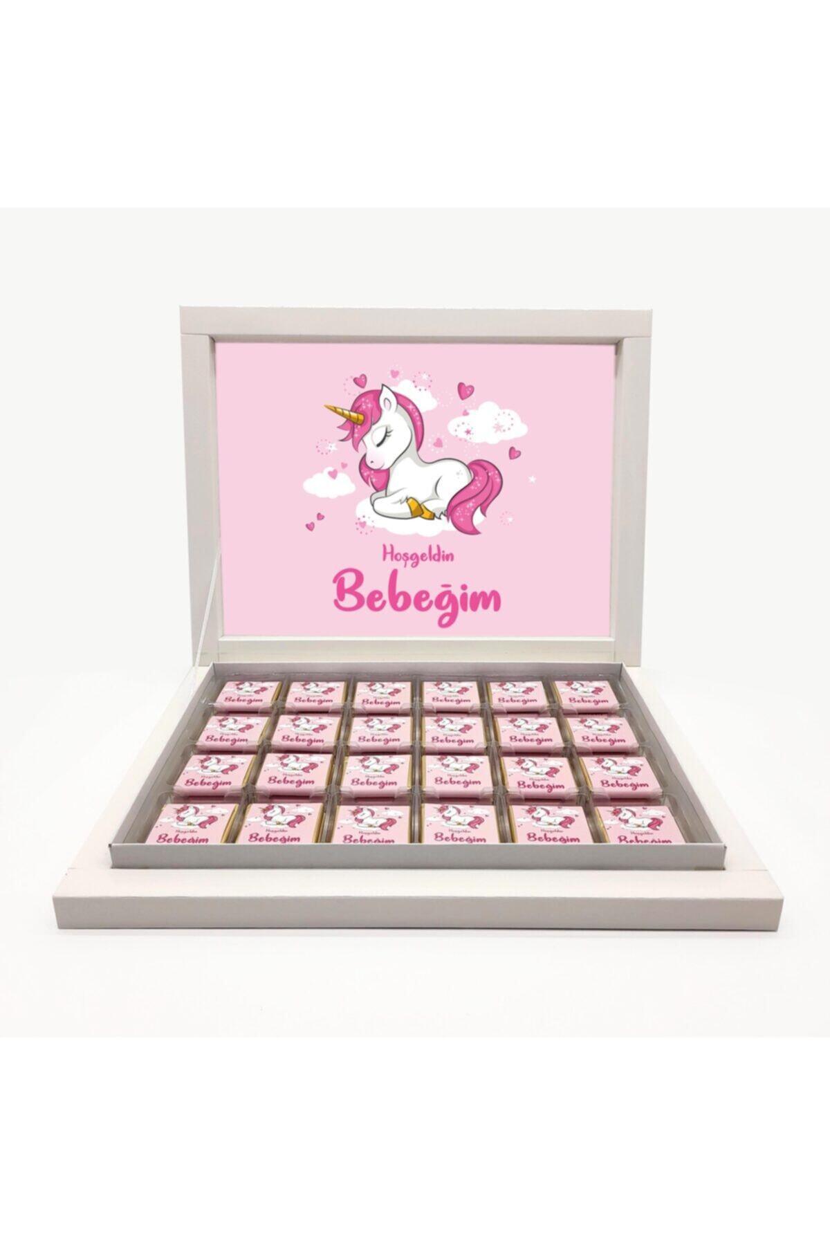 1_org_zoom-36.jpg Unicorn temalı Kız Bebek Çikolatası 72'li - Görsel 1